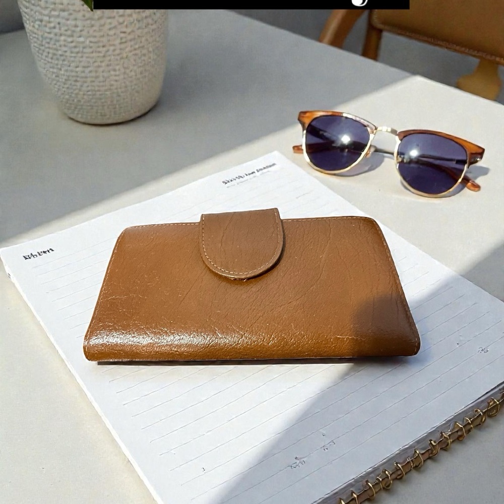 Centra Brown Genuine Leather Wallet